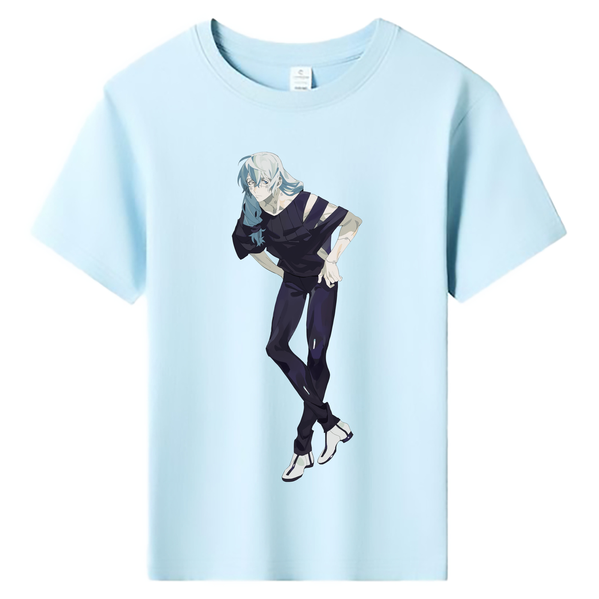 （画像用） 呪術廻戦 Jujutsu Kaisen 綿100％キッズTシャツ（フロントプリント）
